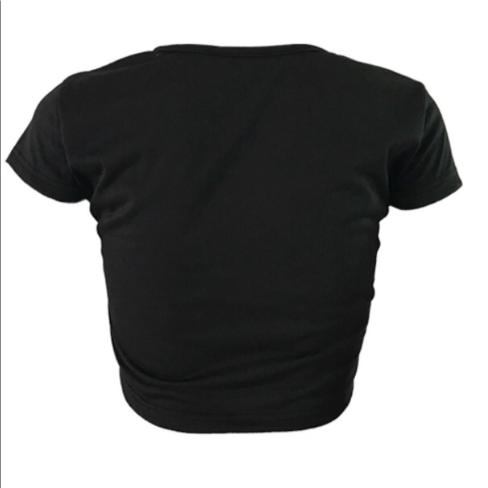 “Speedway Racing” Ripped Crop Top - Picture 3 of 3